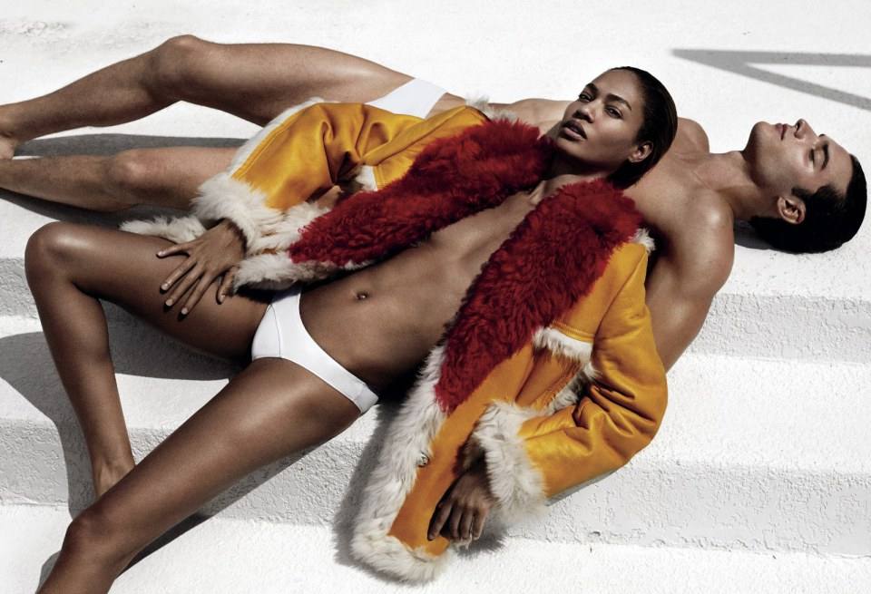 Aurelien Muller & Joan Smalls For V Magazine