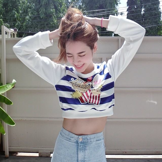 Pix เบเบ้-ธันย์ชนก ลุคเบาๆ แต่สวยเป๊ะ