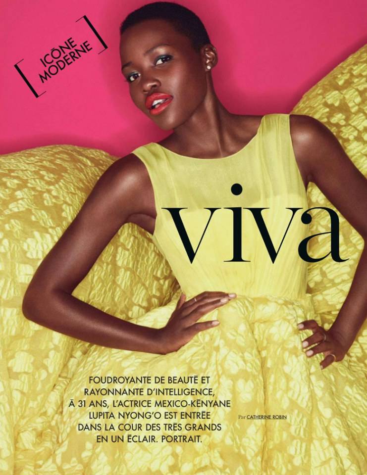 Lupita Nyong'o @ Elle France July 2014