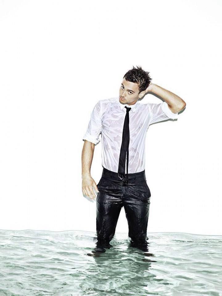 Tom Daley @ Attitude UK August 2014