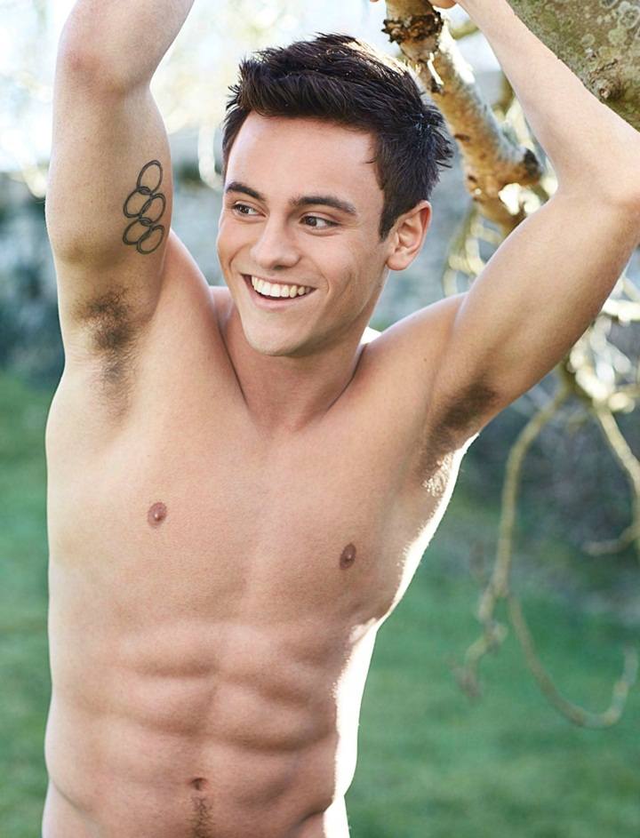 Tom Daley @ Attitude UK August 2014