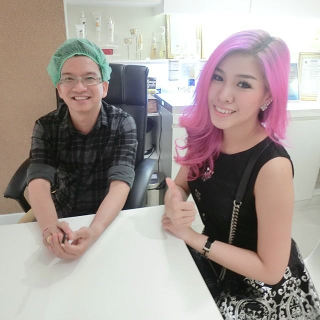 faii amfine กับเทรนด์ผมสีชมพู๊..ชมพู