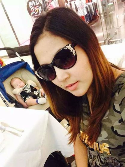 คุณแม่"โบว์ บลูเบอร์รี่ อาร์สยาม"และลูกชายสุดหล่อ"น้องฟิลิกซ์"