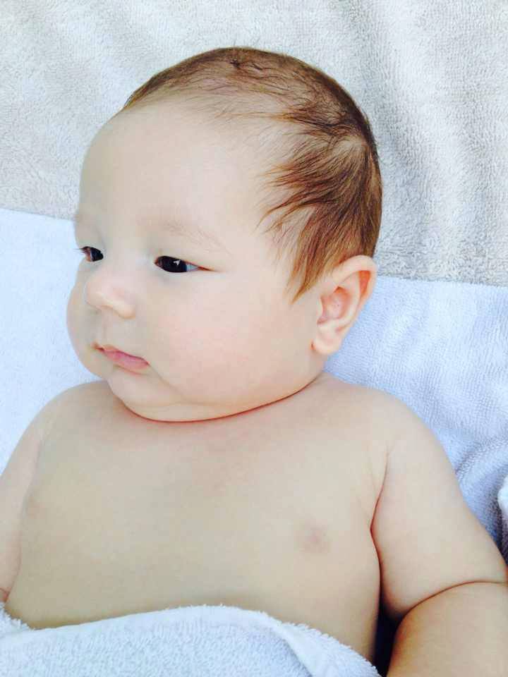 คุณแม่"โบว์ บลูเบอร์รี่ อาร์สยาม"และลูกชายสุดหล่อ"น้องฟิลิกซ์"