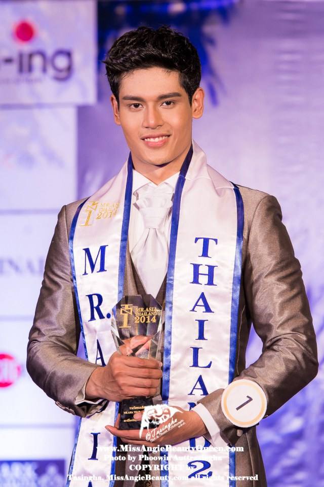 ปลิว สุรพงค์ แต้มคุณ Mister Asia Thailand 2014