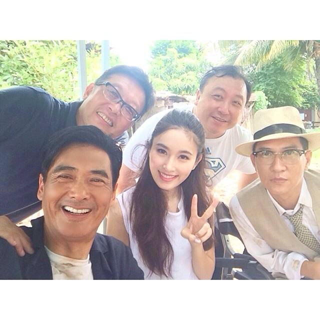 อัพเดทน้องปอยค่ะ กับหนังที่กำลังถ่ายทำร่วมงานโจวเหวินฟะค่ะ