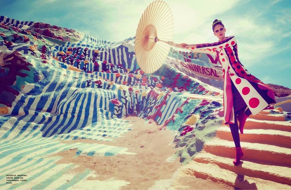 Auguste Abeliunaite @ Num&eacute;ro China August 2014