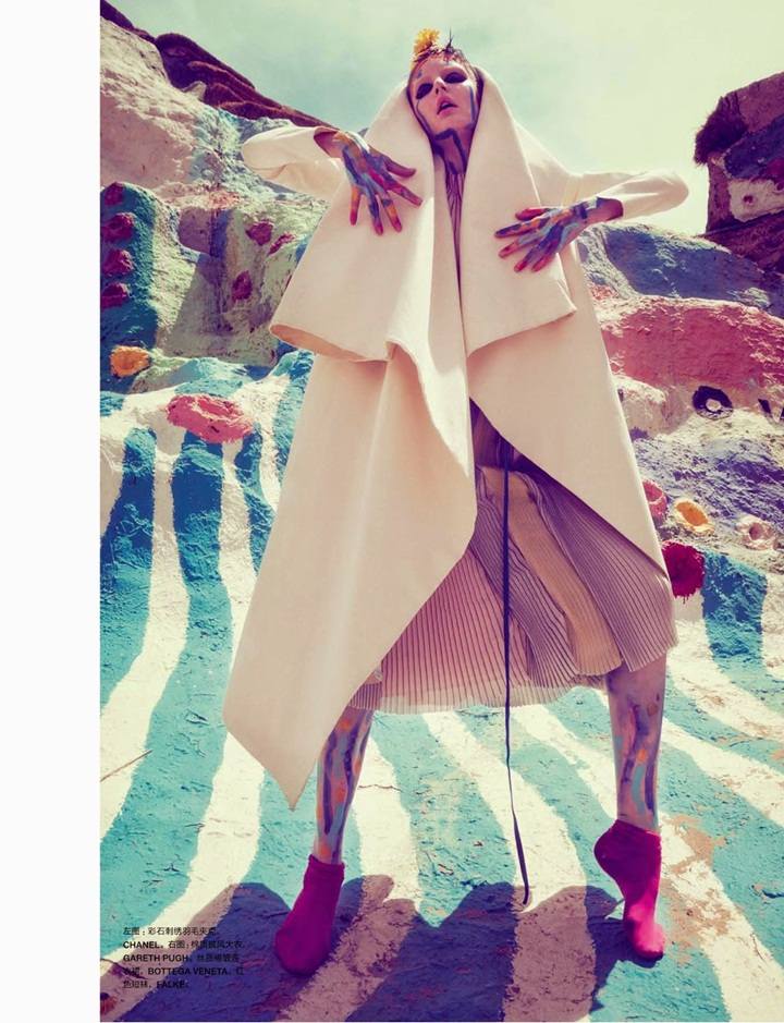 Auguste Abeliunaite @ Num&eacute;ro China August 2014