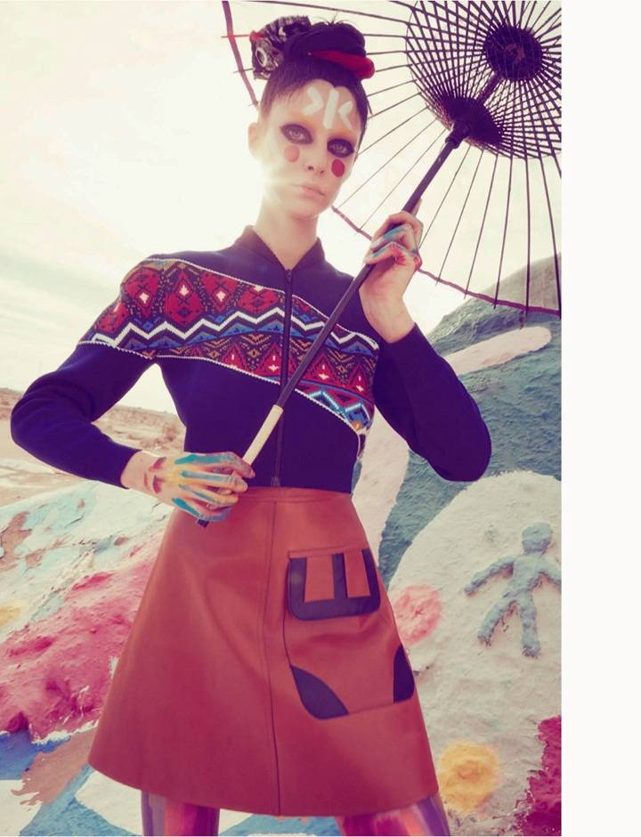 Auguste Abeliunaite @ Num&eacute;ro China August 2014