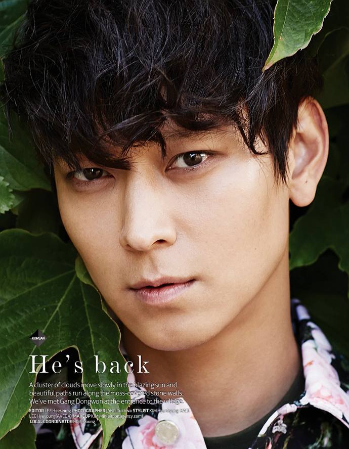 Kang Dong Won @ High Cut Magazine vol.130 July 2014