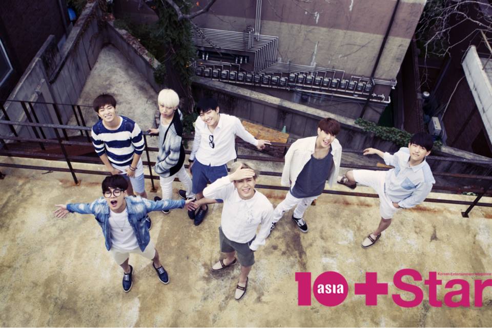 GOT7 ถ่ายแบบนิตยสาร 10 asia+star
