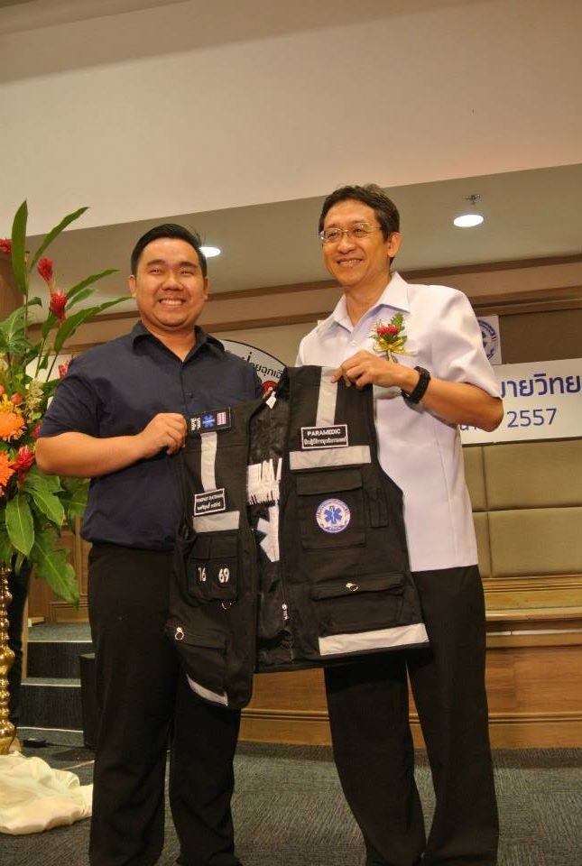 อาชีพใหม่ของเมืองไทย นักปฎิบัติการฉุกเฉินการแพทย์