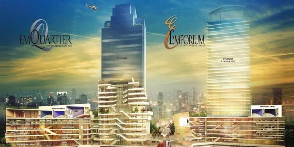 ใกล้เสร็จ!!! ศูนย์การค้าระดับโลก “EmQuartier” ห้างหรูสุดไฮเอนด์ย่านสุขุมวิท