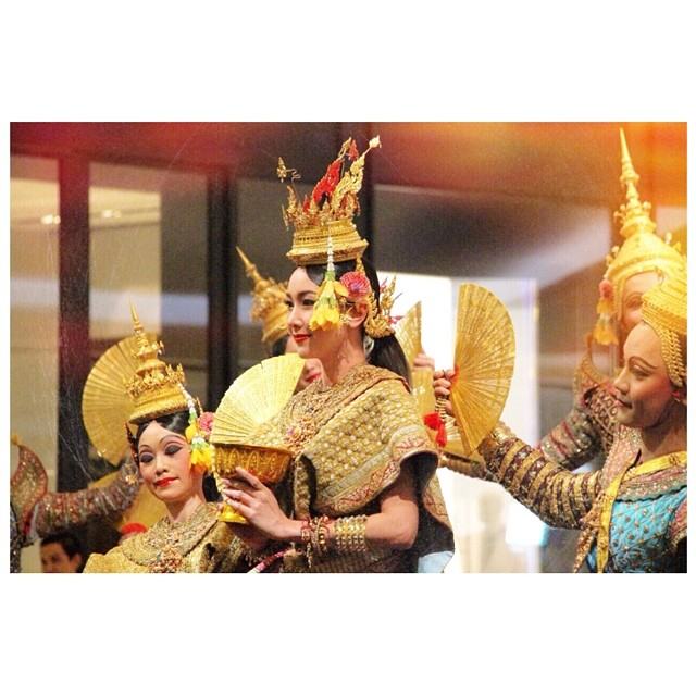 นุ่น-วรนุช  งาน "โขนพระราชทาน ศาสตร์และศิลป์ แผ่นดินไทย" เซ็นทรัลเอ็มบาสซี่