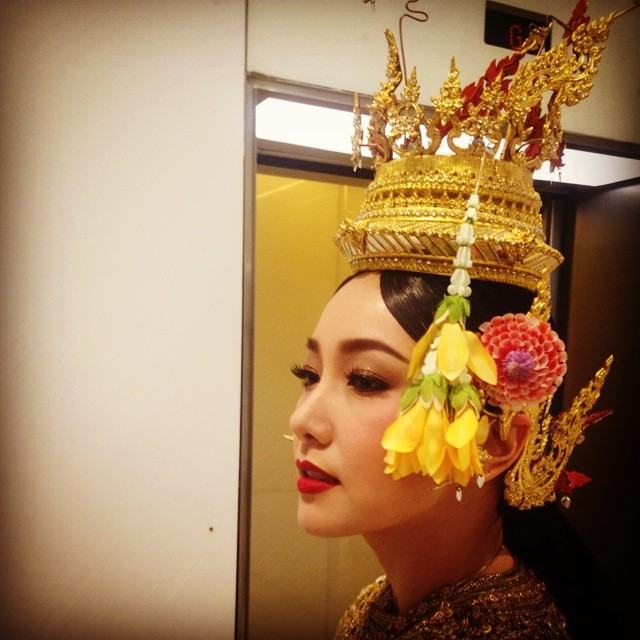 นุ่น-วรนุช  งาน "โขนพระราชทาน ศาสตร์และศิลป์ แผ่นดินไทย" เซ็นทรัลเอ็มบาสซี่