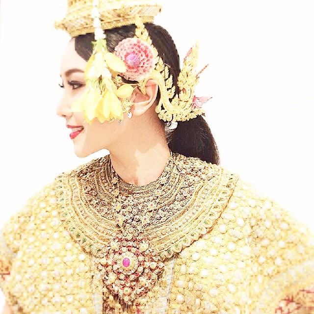 นุ่น-วรนุช  งาน "โขนพระราชทาน ศาสตร์และศิลป์ แผ่นดินไทย" เซ็นทรัลเอ็มบาสซี่