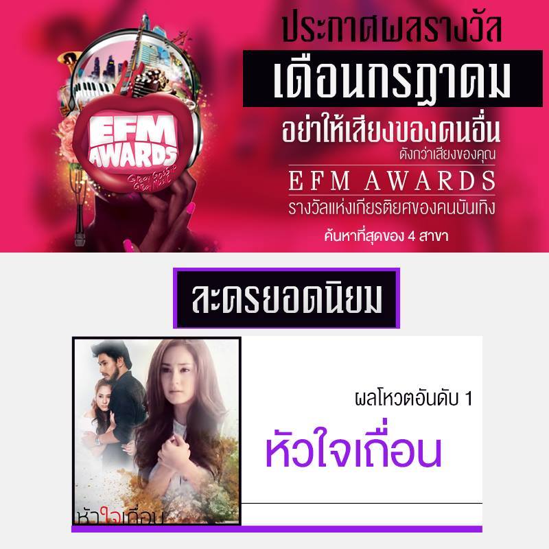 ขวัญ อุษามณี เเละ ละคร หัวใจเถื่อน ดาราเเละละครยอดนิยม ประจำเดือนกรกฎาคม 57!