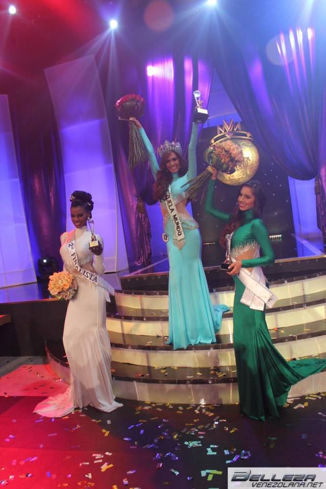 นักเรียนนอกจากอิตาลีคว้า Miss Venezuela World 2014 คนใหม่