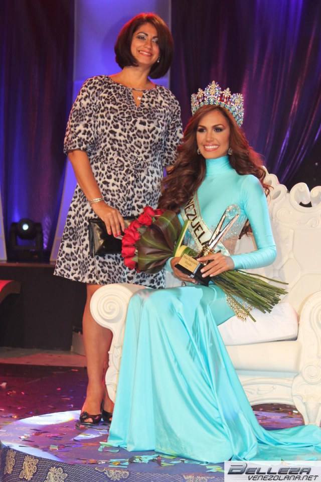 นักเรียนนอกจากอิตาลีคว้า Miss Venezuela World 2014 คนใหม่