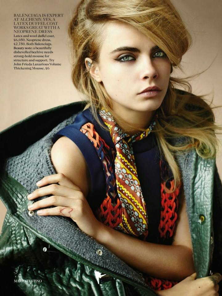 Cara Delevingne @ Vogue UK September 2014