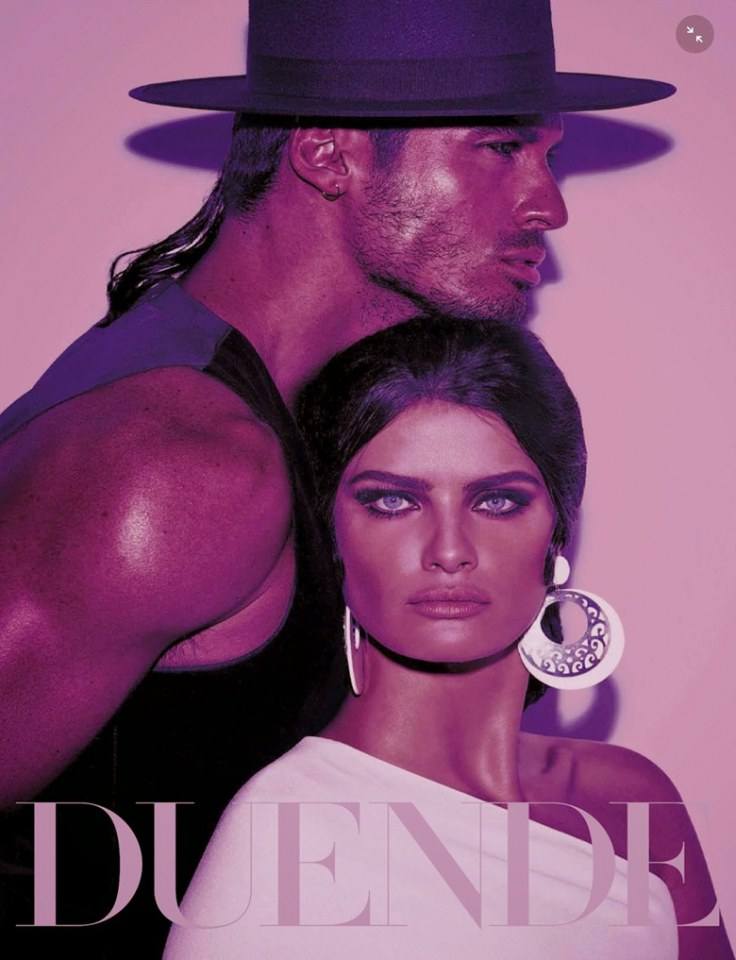 Isabeli Fontana & Timo Nu&ntilde;ez @ Vogue Italia August 2014