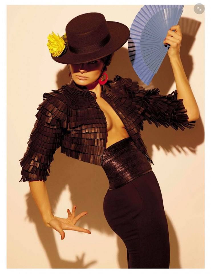 Isabeli Fontana & Timo Nu&ntilde;ez @ Vogue Italia August 2014