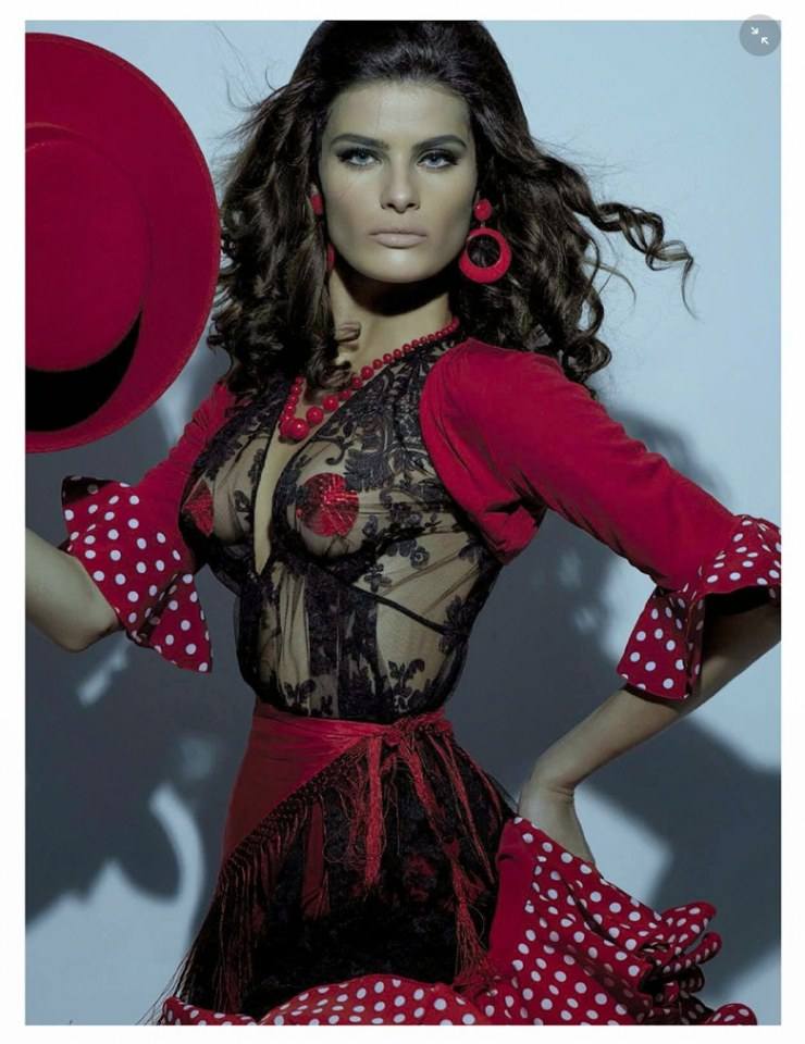 Isabeli Fontana & Timo Nu&ntilde;ez @ Vogue Italia August 2014