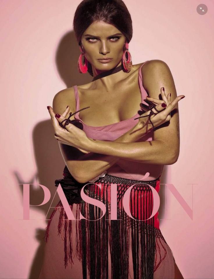 Isabeli Fontana & Timo Nu&ntilde;ez @ Vogue Italia August 2014