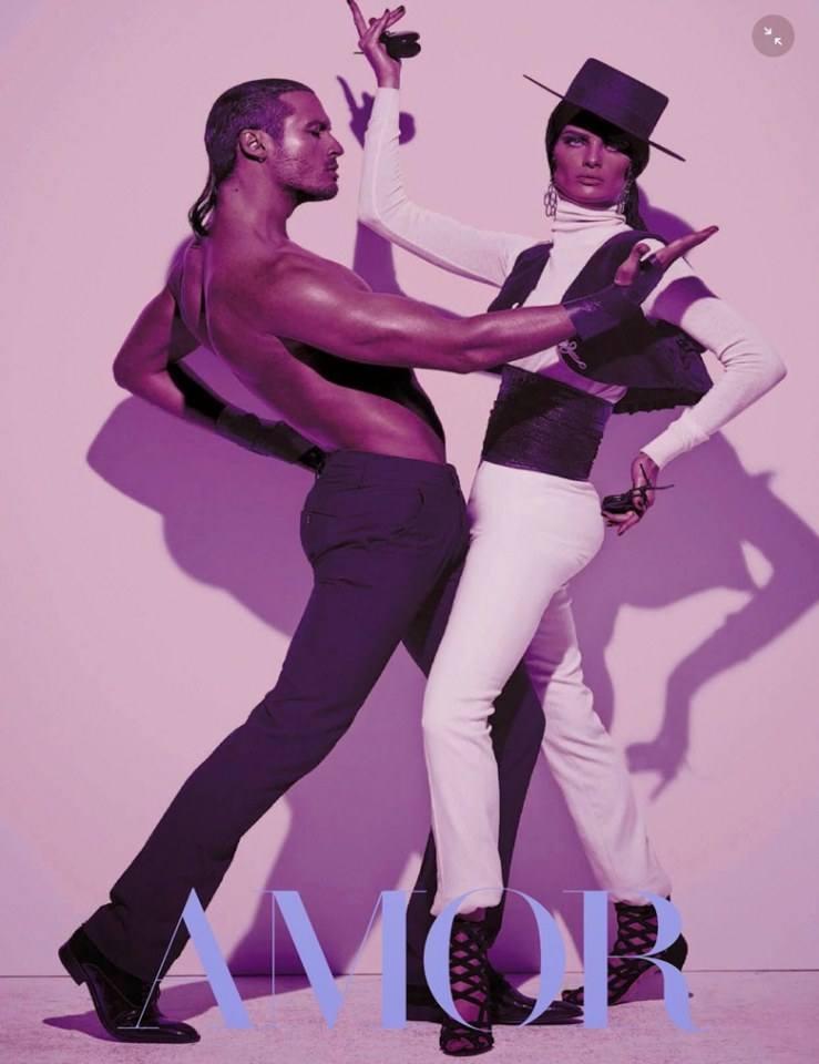 Isabeli Fontana & Timo Nu&ntilde;ez @ Vogue Italia August 2014