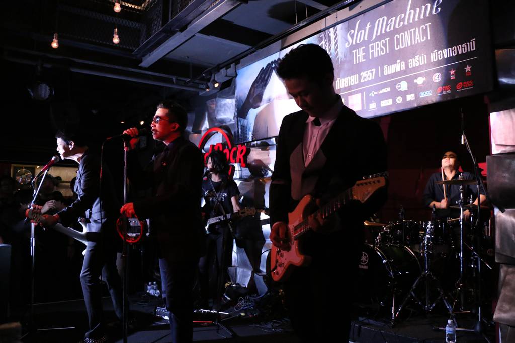 รวมรูปสุดเจ๋ง ของ Slot Machine ในงานแถลงข่าวคอนเสิร์ต THE FIRST CONTACT