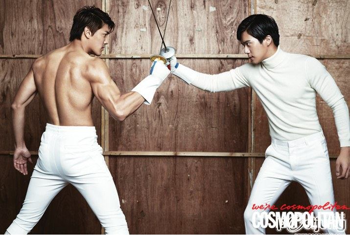 Cosmopolitan ฮา ซอก จิน & ลี แจ ยูน
