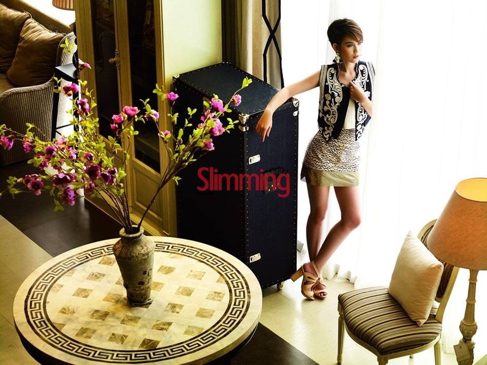 แมท ภีรนีย์ @ SLIMMING vol.10 no.123 August 2014