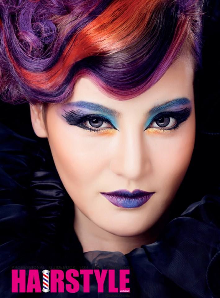 Hair Style ฉบับที่ 77 Vilolet Color มนต์เสน่ห์แห่งสีม่วง