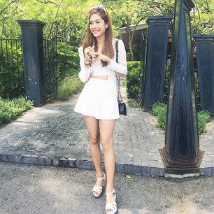 หน้าขาวใส แบบสาวน้อยสุดน่ารัก มะปราง อลิสา