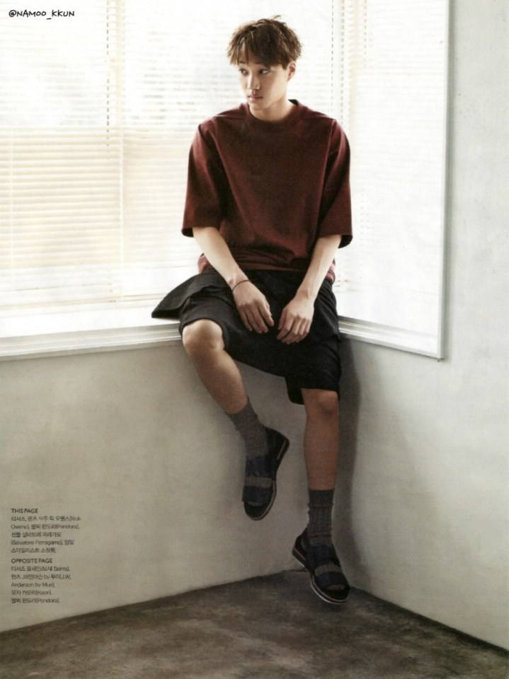 EXO's Kai & Sehun @ Grazia Korea August 2014