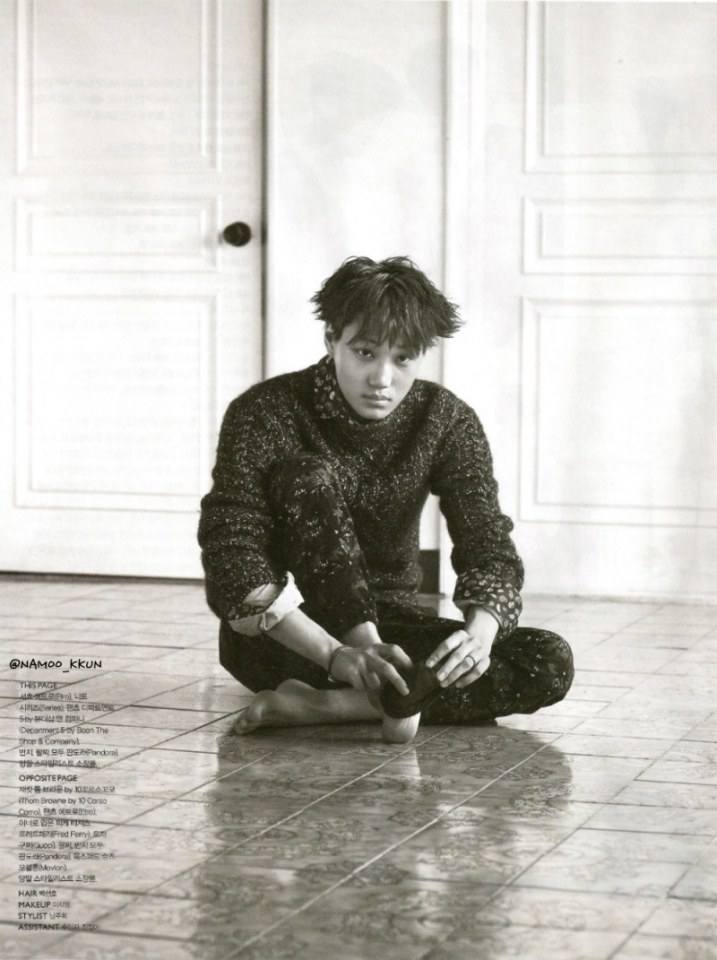 EXO's Kai & Sehun @ Grazia Korea August 2014