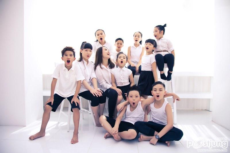 Ruby Yến Trang with Dancing With The Stars Kid Team by Koolcheng Trịnh T&uacute; Trung