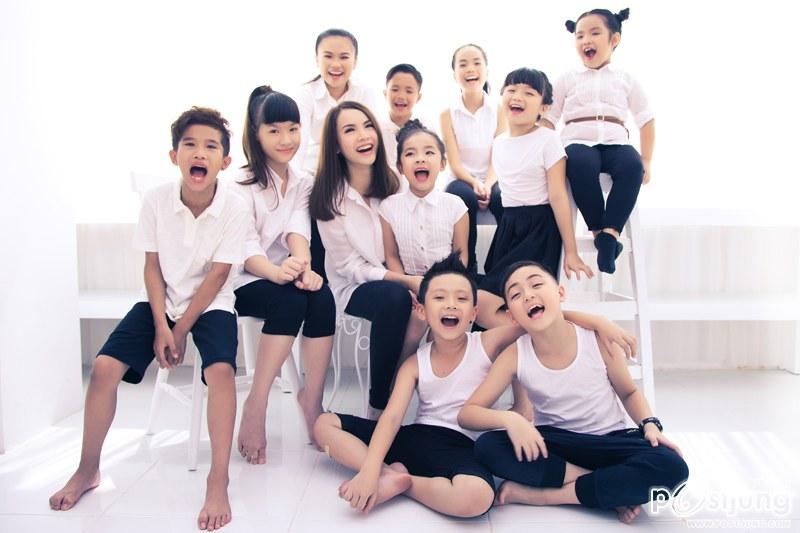 Ruby Yến Trang with Dancing With The Stars Kid Team by Koolcheng Trịnh T&uacute; Trung