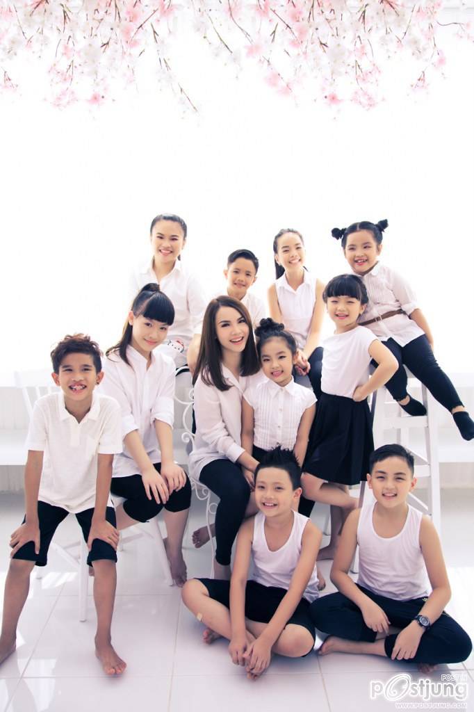 Ruby Yến Trang with Dancing With The Stars Kid Team by Koolcheng Trịnh T&uacute; Trung