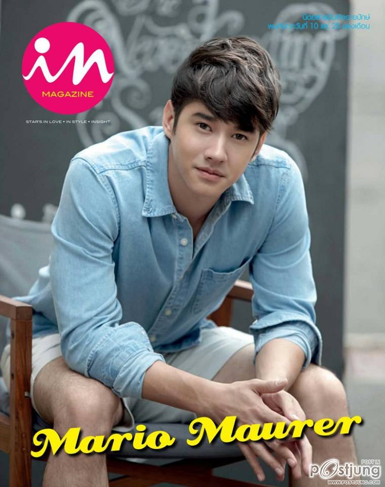 มาริโอ้ เมาเร่อ @ IN vol.9 no.226 August 2014