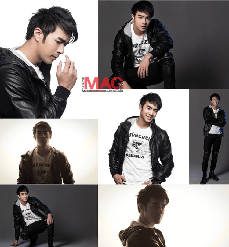 ไต้ฝุ่น KPN  ถ่ายปก Guitar Mag 485