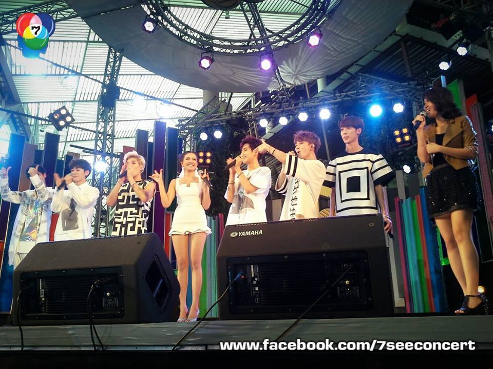 ใบเตย ปะทะ ศิลปินเกาหลี Boyfriend ใน 7 สีคอนเสิร์ต!!