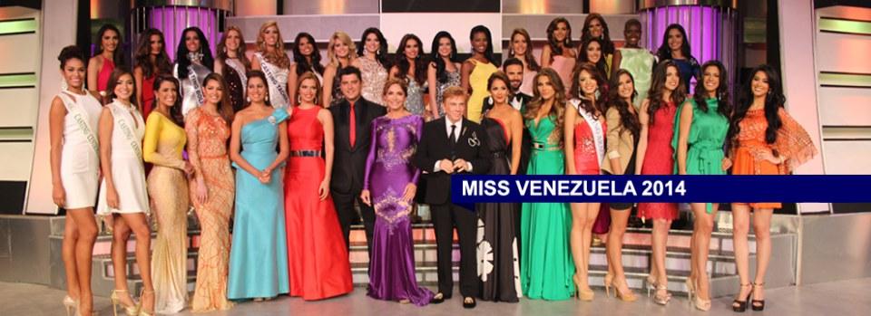 เปิดตัว 24 คนสุดท้าย Miss Venezuela 2014 คัดเลือกไปปี 2015