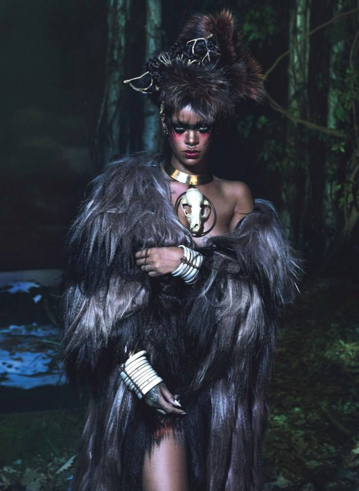 Rihanna @ W Magazine September 2014