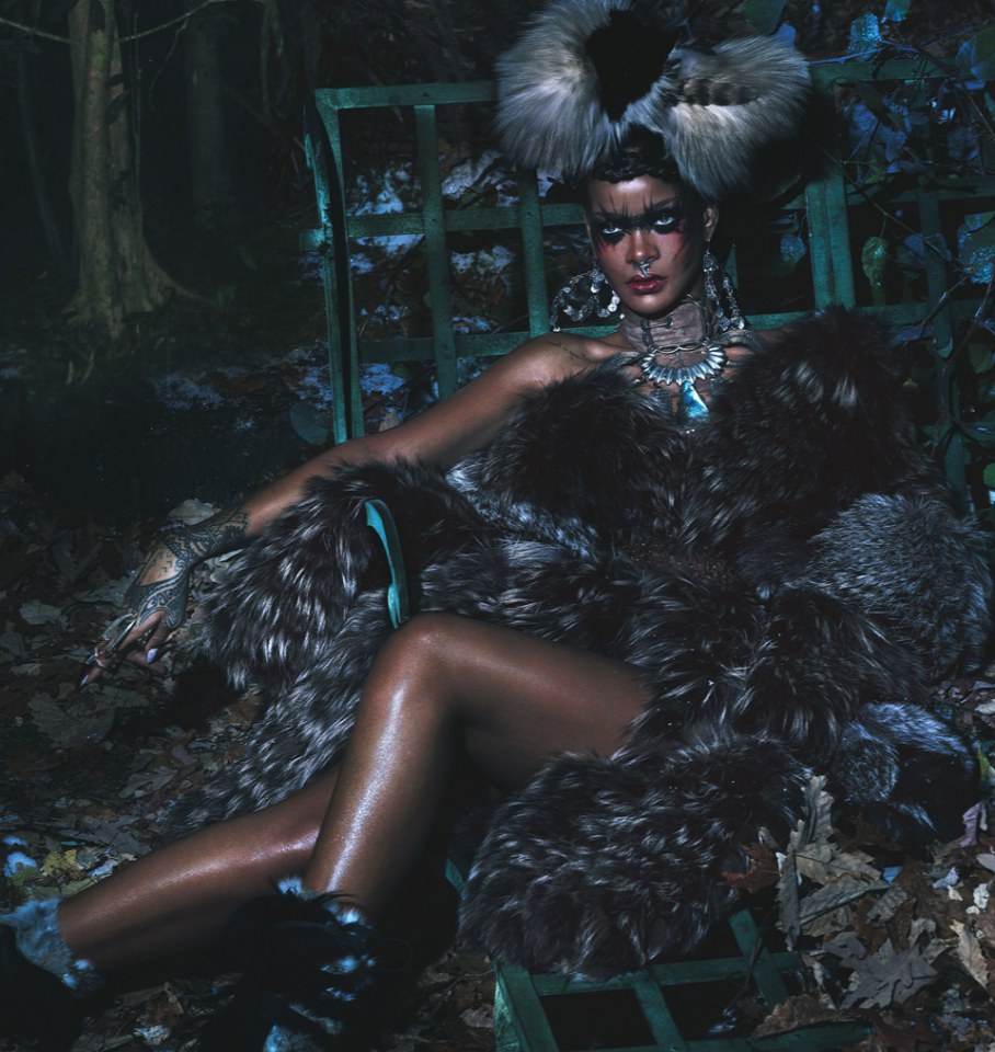 Rihanna @ W Magazine September 2014