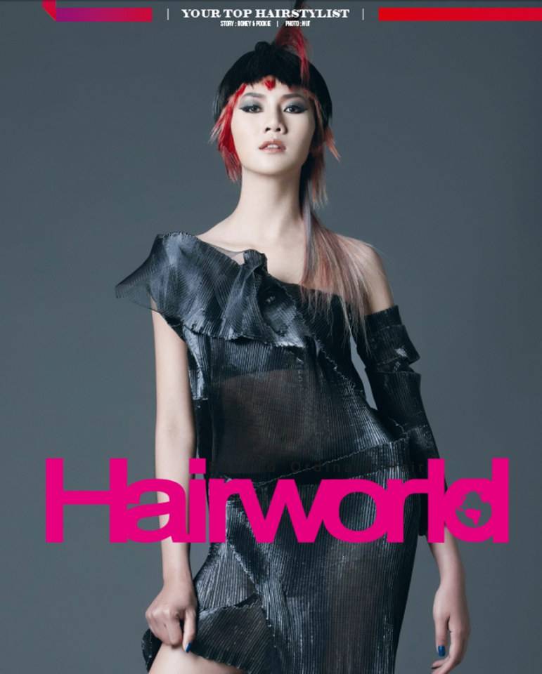 Hair World 57 ปกผลงานช่างผมไทยที่ไปคว้าที่ 2 ในงาน HAIRWORLD ที่เยอรมนี