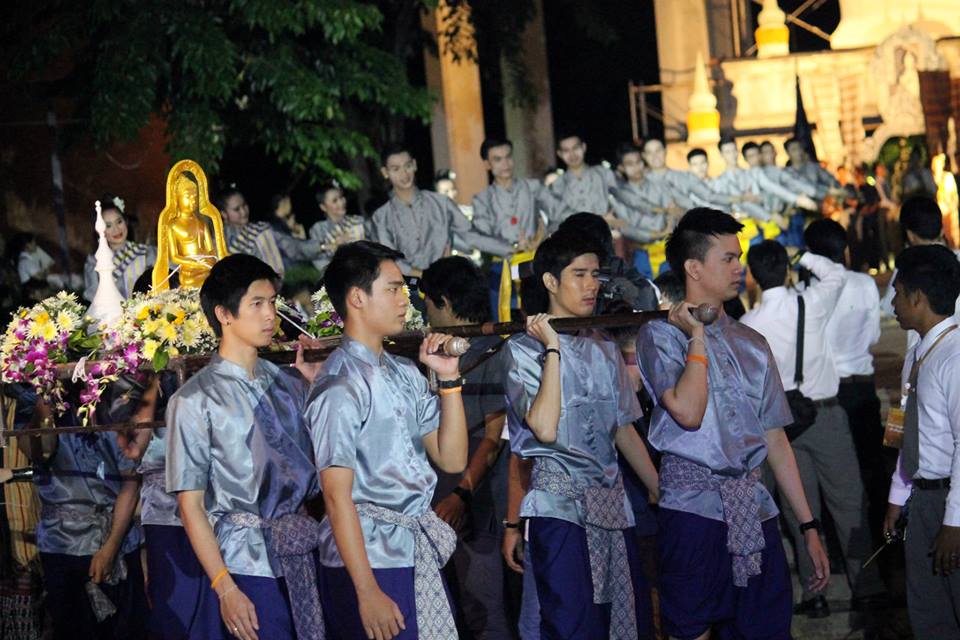 โครงการก้าวแรก ก้าวใหม่ 2557 มมส กิจกรรมบายศรีสู่ขวัญน้องๆเสือดาว11