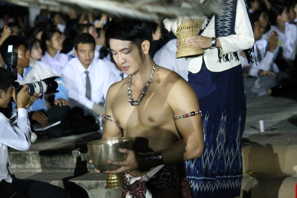 โครงการก้าวแรก ก้าวใหม่ 2557 มมส กิจกรรมบายศรีสู่ขวัญน้องๆเสือดาว11
