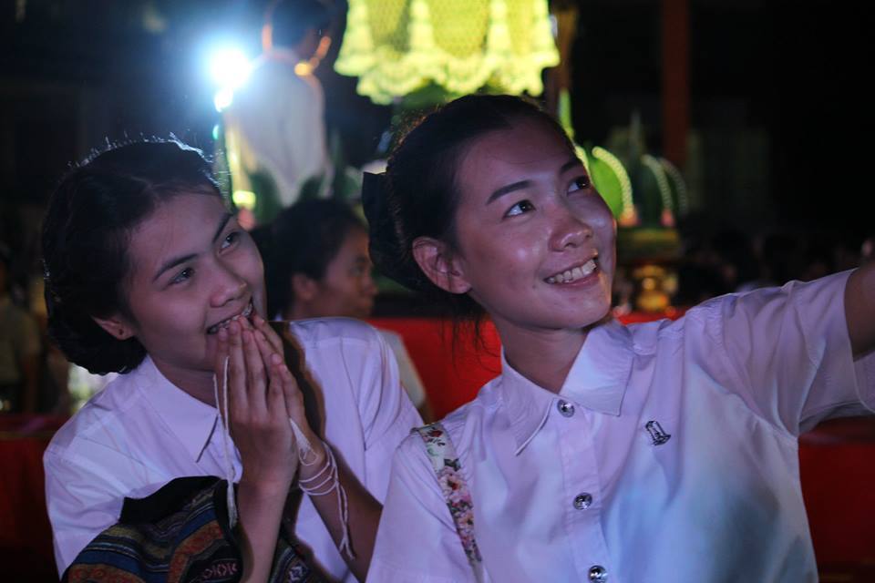 โครงการก้าวแรก ก้าวใหม่ 2557 มมส กิจกรรมบายศรีสู่ขวัญน้องๆเสือดาว11