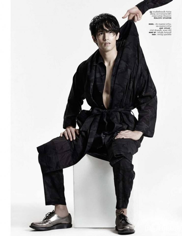 สองหนุ่มฝาแฝด เอิง ดนุพรรษ์ & เอย ธนพรรษ์ @ HAMBURGER vol.12 no.194 August 2014